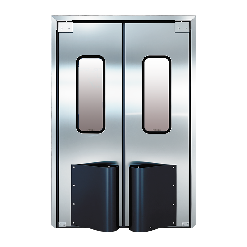 Tovejs anti-kollisionsdør i rustfrit stål