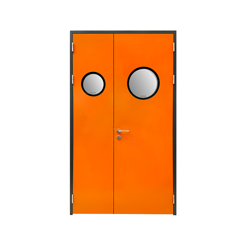 Sygehusafdelingens metaldøre