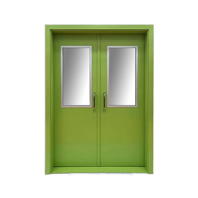 Sygehusafdelingens metaldøre