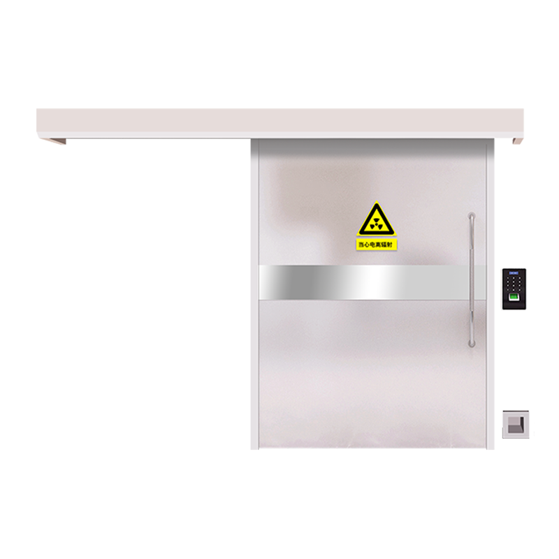 Strålingssikker automatisk skydedør